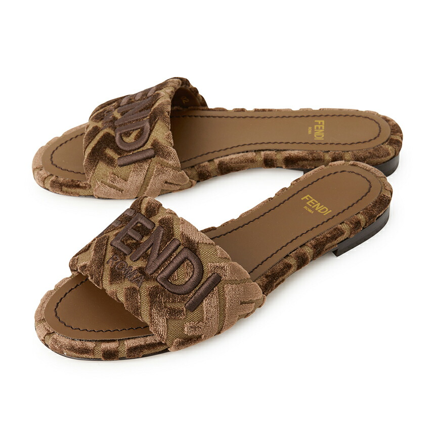 楽天市場】フェンディ FENDI サンダル ブラック レディース 8r8091