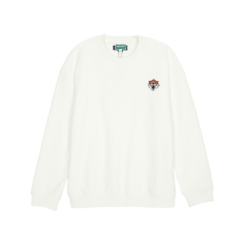 【3%オフクーポン別れ別れ中】 KENZO KIDS ケンゾーキッズ もの言う花 長袖プルオーバー K61431 117