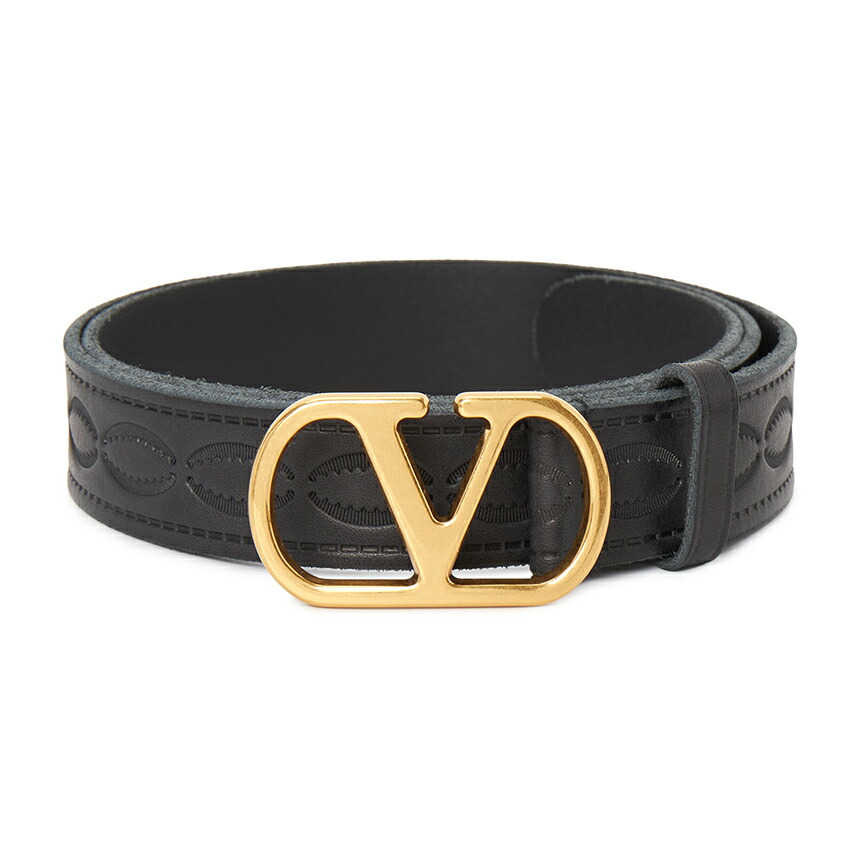 Valentino ベルト 黒 金色バックル 楽天市場】ヴァレンティノ VALENTINO メンズ 小物 ベルト レザーベルト