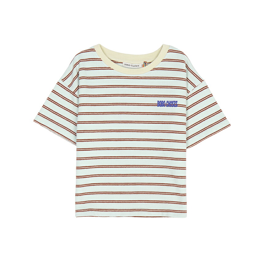 【3%オフクーポン離れ離れ中】 BOBO CHOSES ボボショース もの言う花 半袖プルオーバー B126AC013