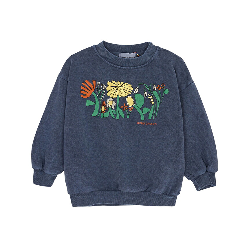 【3%オフクーポン配布中】 BOBO CHOSES ボボショース ベビー 長袖Tシャツ B126AC042｜LUXBOY店