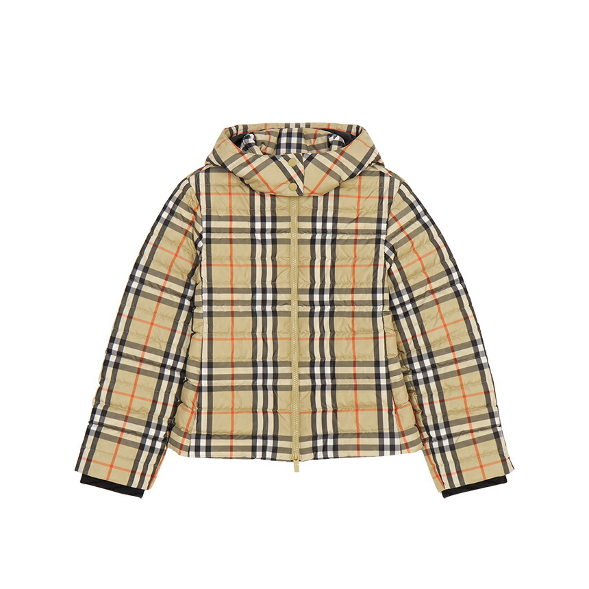 【3%オフクーポン散り散り中】 BURBERRY KIDS バーバリーキッズ もの言う花 前掛け 8109489