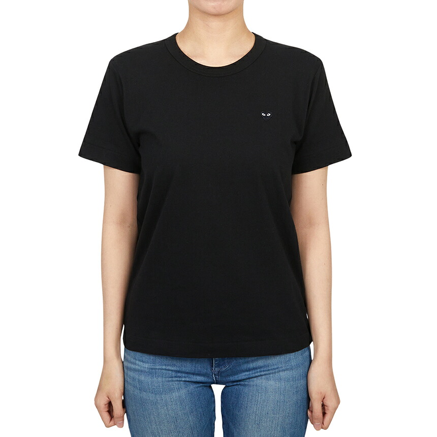 【3%オフクーポン離れ離れ中】 COMME DES GARCONS コムデ給仕 レディース 半袖ティーシャツ AZ T201 051 1 レディースファッション-Tシャツ・カットソー