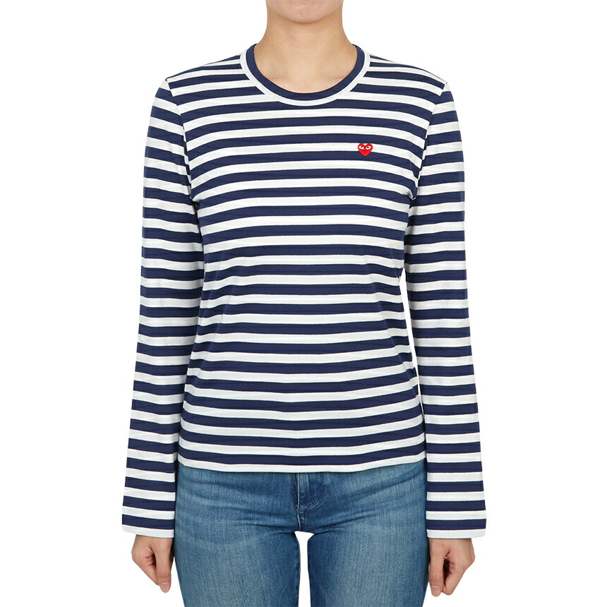 【3%オフクーポン離れ離れ中】 COMME DES GARCONS コムデ給仕 レディース 長袖プルオーバー AZ T207 051 1