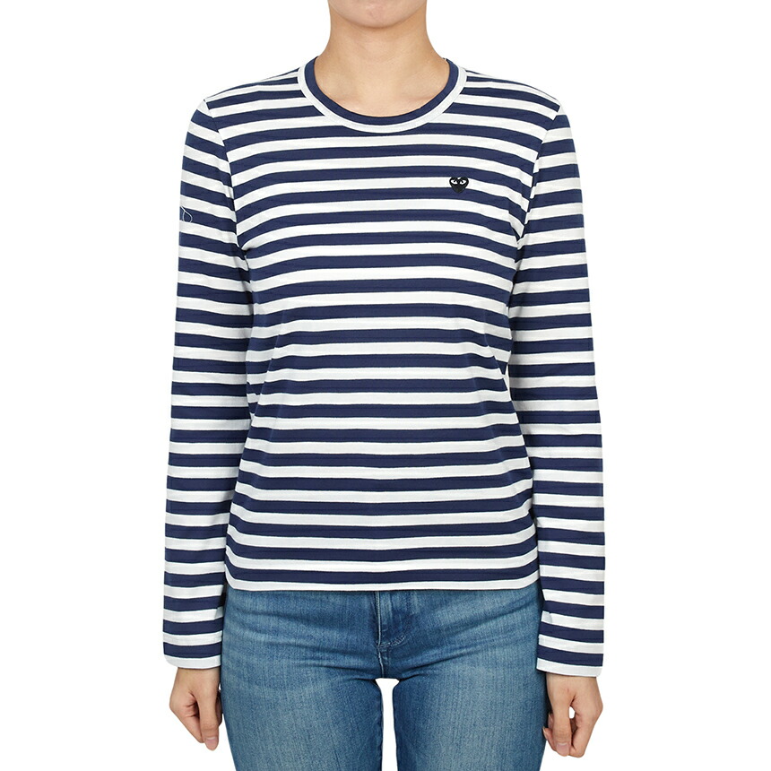【3%オフクーポン離れ離れ中】 COMME DES GARCONS コムデ給仕 レディース 長袖プルオーバー AZ T209 051 1