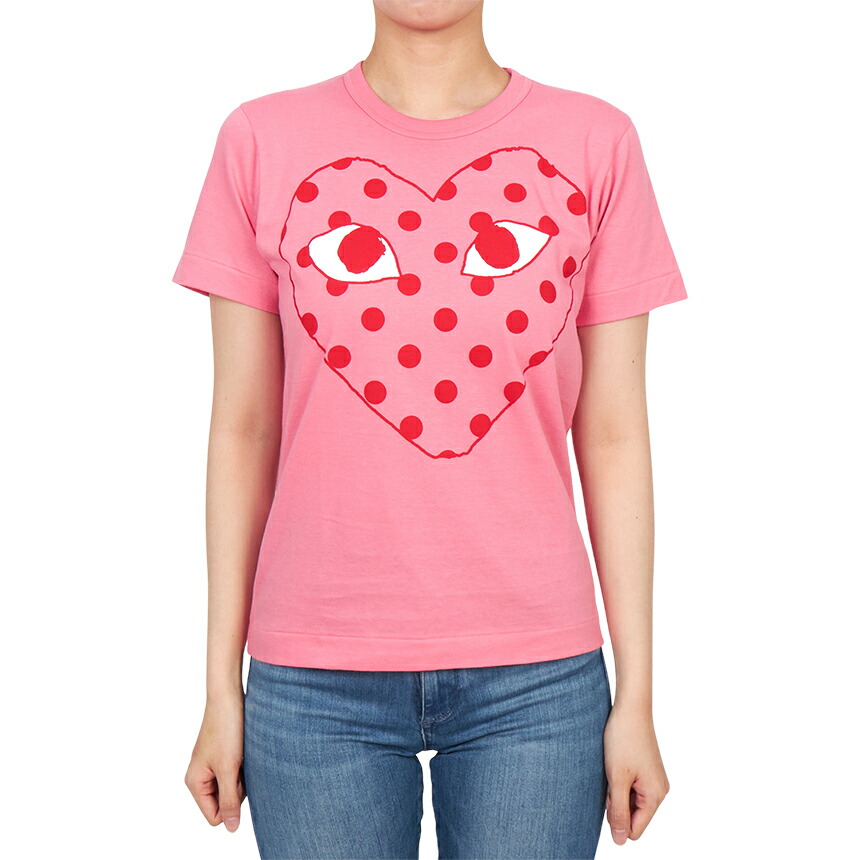 【3%オフクーポン離れ離れ中】 COMME DES GARCONS コムデ給仕 レディース 半袖プルオーバー AZ T275 051 3