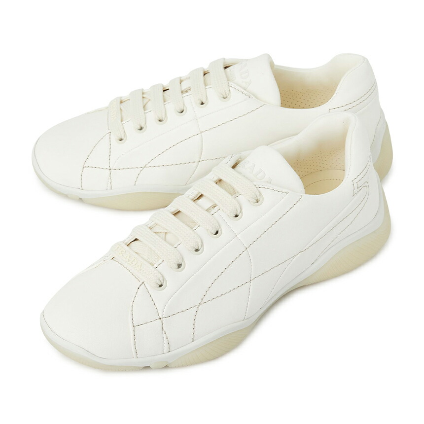 【3%オフクーポン別れ別れ中】 PRADA プラダ メンズ スニーカー 2EE429 038 F0304