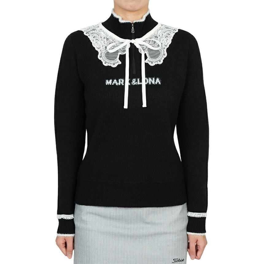 【3%オフクーポン配布中】 MARK \u0026 LONA マークアンドロナ レディース ニット MLW 5C AB05 BLACK