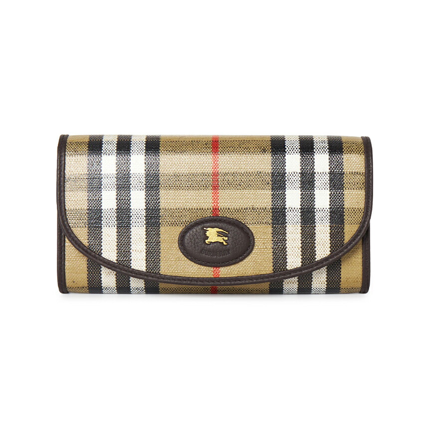 楽天市場】BURBERRY バーバリー ラウンドファスナー長財布 8062340