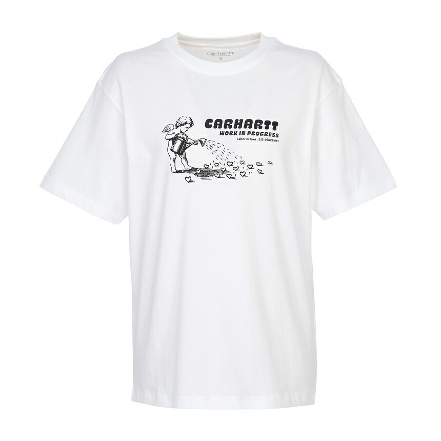 【3%オフクーポン配布中】 CARHARTT WIP カーハート WIP レディース 半袖Tシャツ I036908 02XX|LUXBOY店