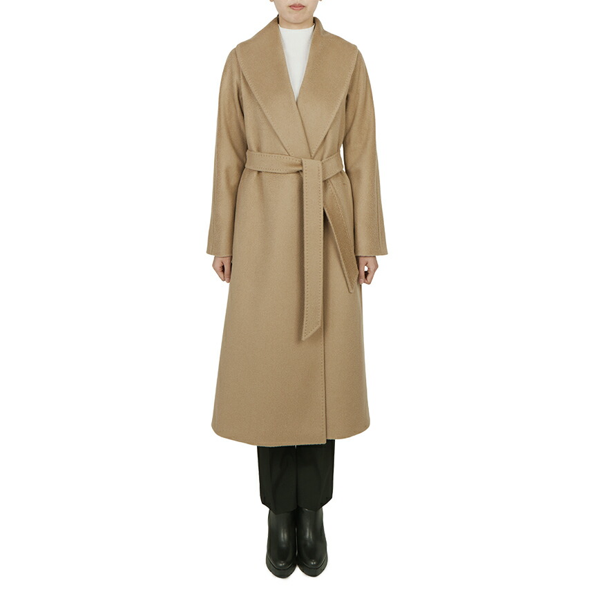 【3%オフクーポン配布中】 MAX MARA STUDIO マックス&middot;マラ&middot;スタジオ レディース コート SPIGA 019 2526016102｜LUXBOY店
