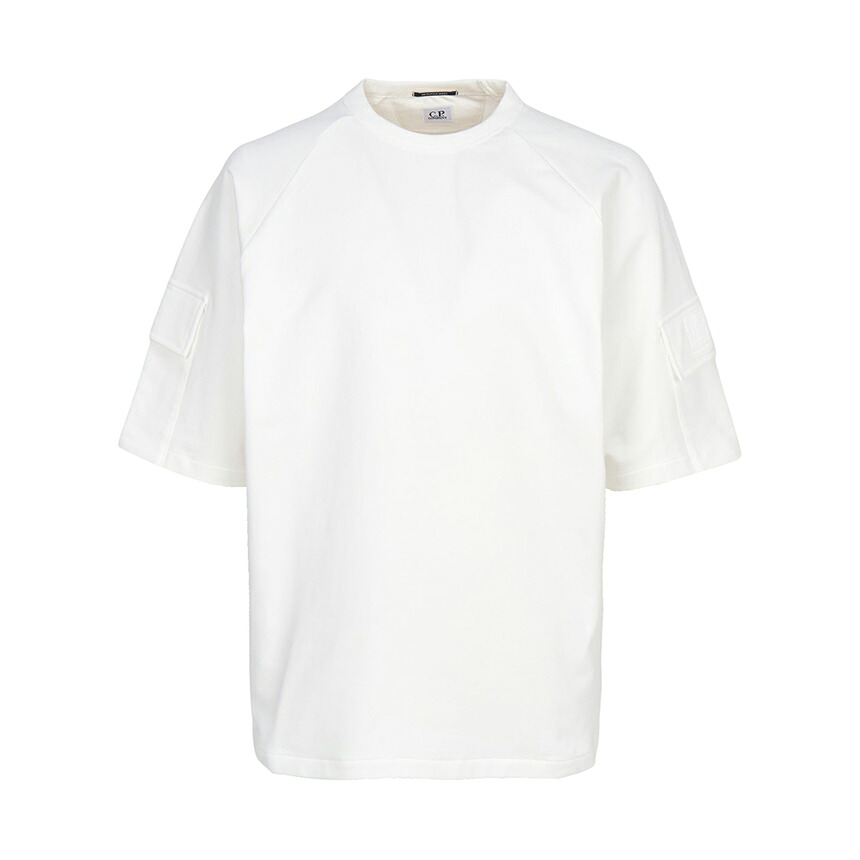 【3%オフクーポン配布中】 CP COMPANY シーピーカンパニー メンズ 半袖Tシャツ 20CLSS030A 006452W 103｜LUXBOY店