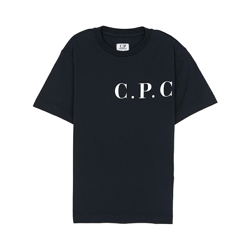 【3%オフクーポン別れ別れ中】 CP COMPANY KIDS シーピーカンパニーキッズ もの言う花 半袖プルオーバー C5M00L LAA17 41150