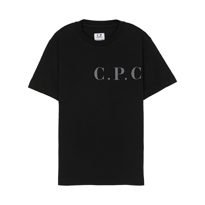 【3%オフクーポン別れ別れ中】 CP COMPANY KIDS シーピーカンパニーキッズ もの言う花 半袖プルオーバー C5M00L LAA17 60100