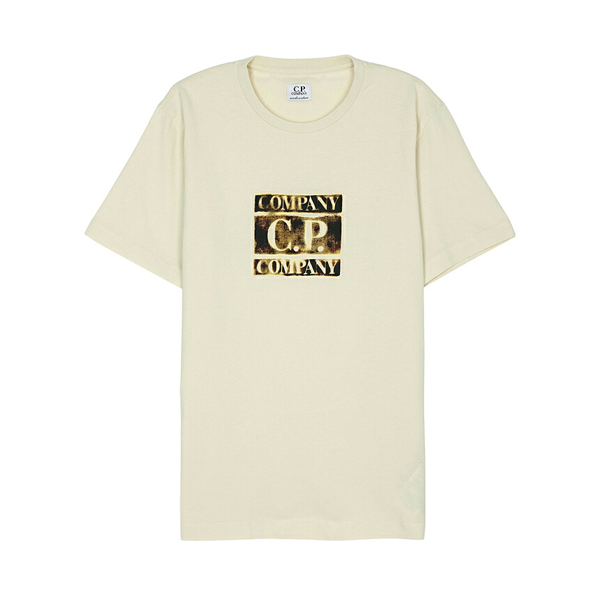 【3%オフクーポン別れ別れ中】 CP COMPANY KIDS シーピーカンパニーキッズ もの言う花 半袖プルオーバー C6M00L LAA17 10203