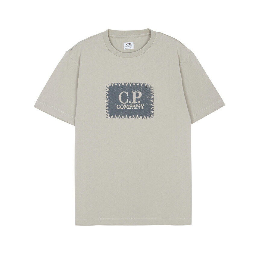 【3%オフクーポン別れ別れ中】 CP COMPANY KIDS シーピーカンパニーキッズ もの言う花 半袖プルオーバー CMM00T LAA17 60069
