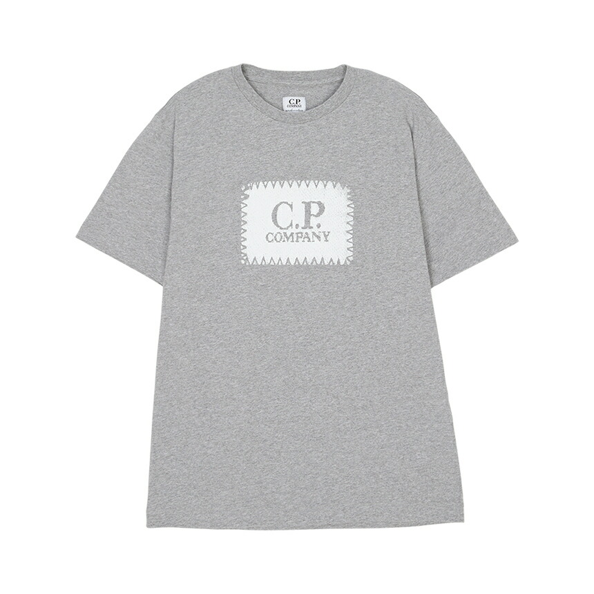 【3%オフクーポン別れ別れ中】 CP COMPANY KIDS シーピーカンパニーキッズ もの言う花 半袖プルオーバー CMM00T LAA17 60901