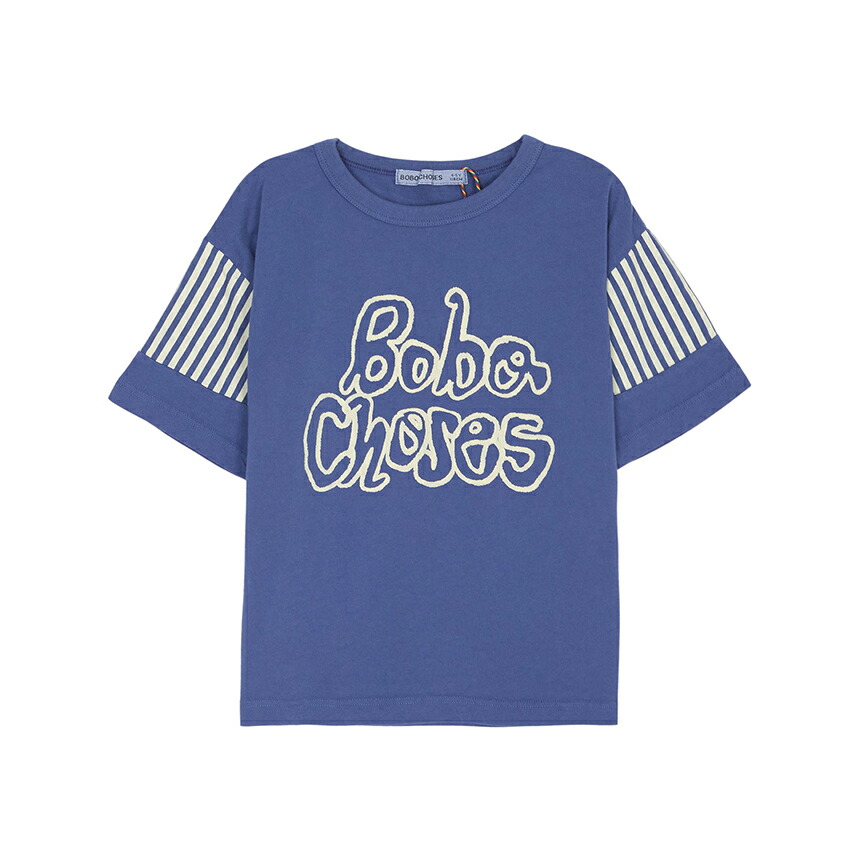 【3%オフクーポン別れ別れ中】 BOBO CHOSES ボボショース もの言う花 半袖ティーシャツ B126AC138