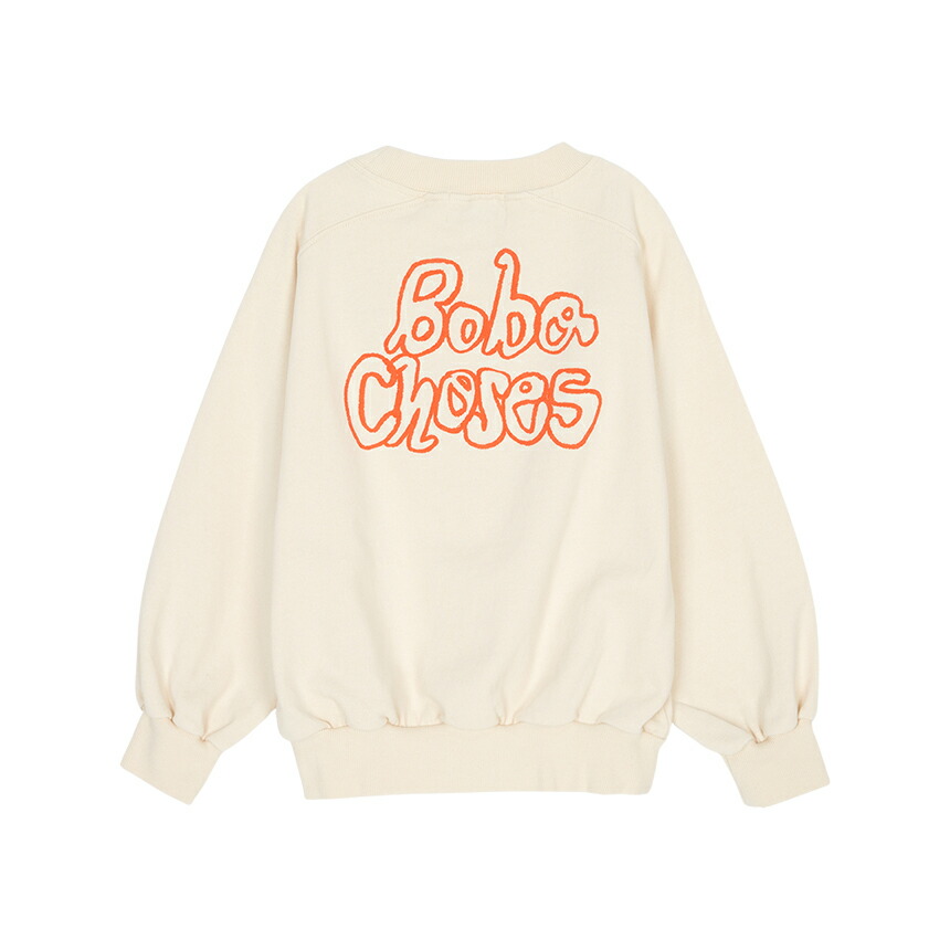 【3%オフクーポン離れ離れ中】 BOBO CHOSES ボボショース もの言う花 長袖プルオーバー B126AC143