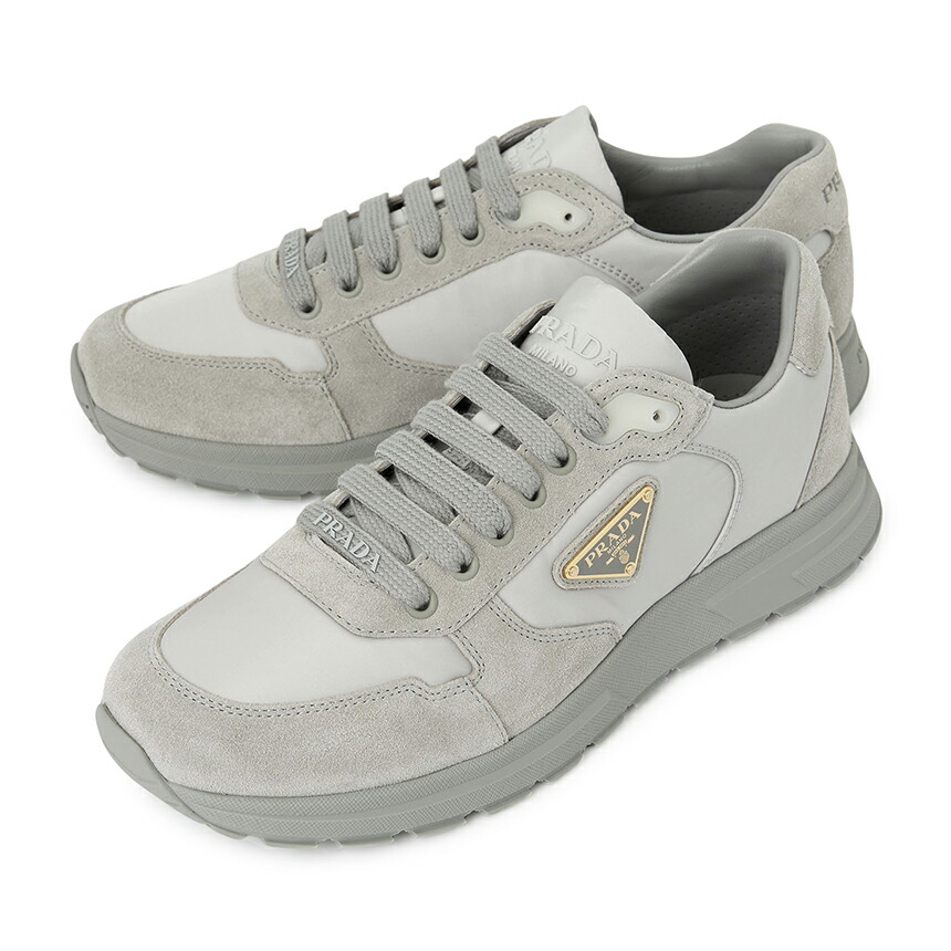 【3%オフクーポン別れ別れ中】 PRADA プラダ メンズ スニーカー 2EE436 D7C F0424