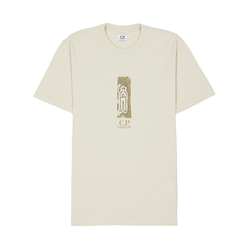 【3%オフクーポン離れ離れ中】 CP COMPANY KIDS シーピーカンパニーキッズ もの言う花 半袖プルオーバー C7M00L LAA17 10203