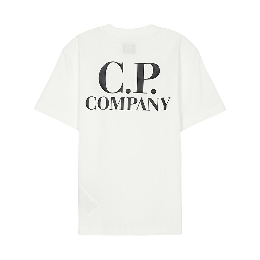 【3%オフクーポン散り散り中】 CP COMPANY KIDS シーピーカンパニーキッズ もの言う花 半袖ティーシャツ C8M00L LAA17 10135