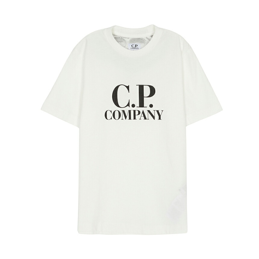 【3%オフクーポン離れ離れ中】 CP COMPANY KIDS シーピーカンパニーキッズ もの言う花 半袖プルオーバー CPM006 LAA17 10135