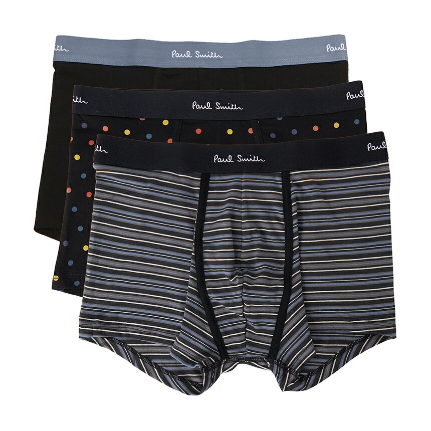【3%オフクーポン散り散り中】 PAUL SMITH 極点スミス メンズ アンダー御召しもの M1A 914 U3PK85 79