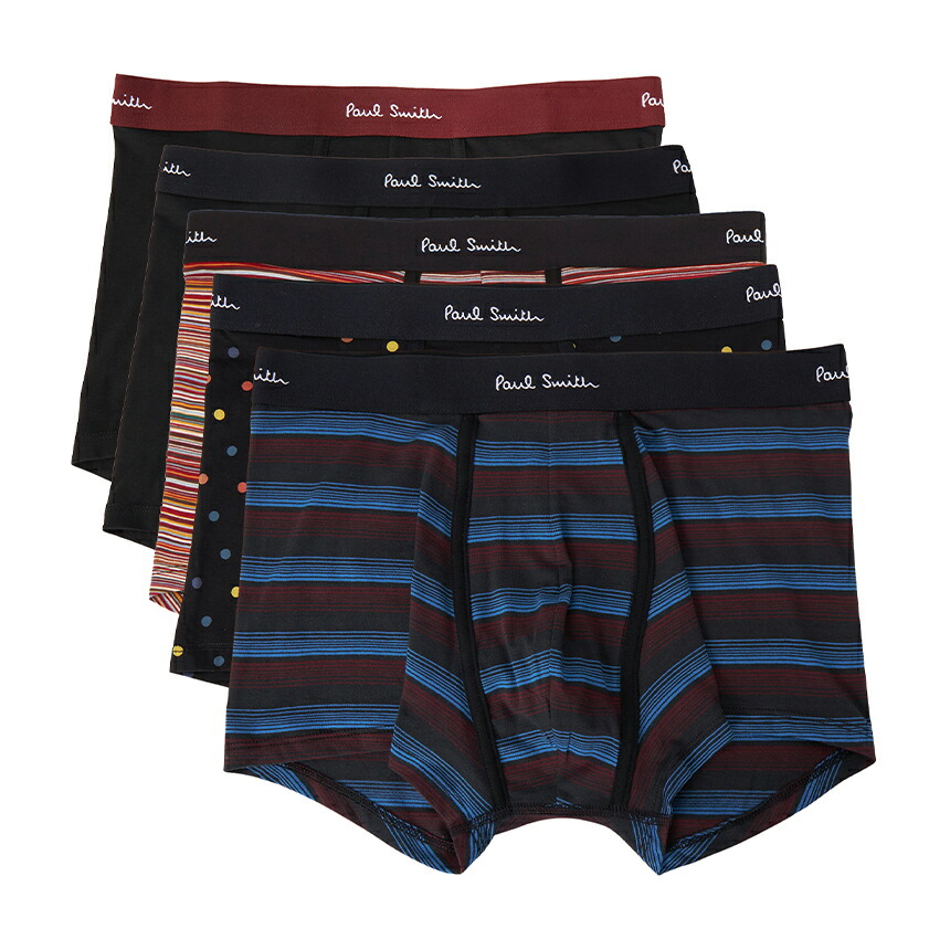 【3%オフクーポン散り散り中】 PAUL SMITH 極点スミス メンズ アンダー御召しもの M1A 914 U5PK14 1A