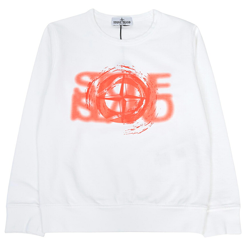 【3%オフクーポン配布中】【着後レビューで1000円OFFクーポン特典】 STONE ISLAND KIDS ストーンアイランドキッズ ベビー 長袖Tシャツ 781662438 V0001 1012｜LUXBOY店