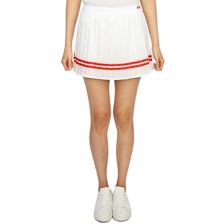 SPORTY&RICH スポーティアンドリッチ レディース スカート SK1061WH WHITE｜LUXBOY店