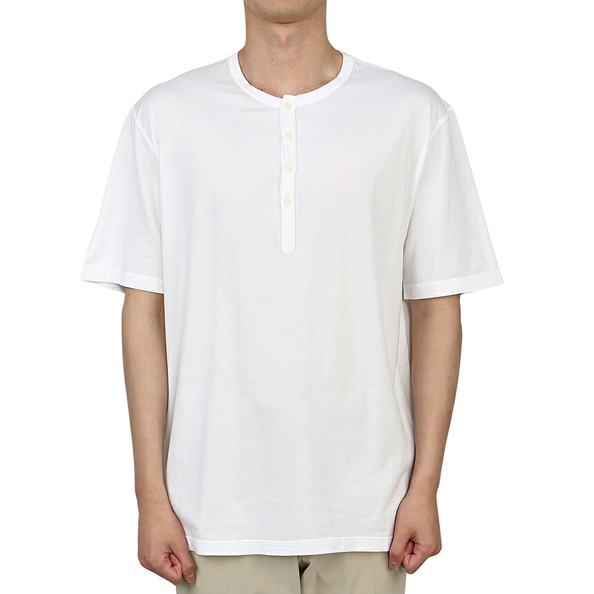 【3%オフクーポン配布中】【着後レビューで1000円OFFクーポン特典】 Ten c テンシー メンズ 半袖Tシャツ 23CTCUH05088 A06021 100｜LUXBOY店