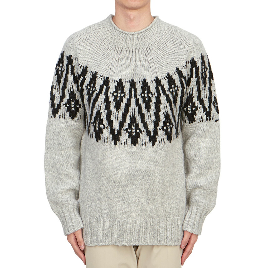 【3%オフクーポン配布中】 LARDINI ラルディーニ メンズ ニット ITLMML340 IT61035 910NE