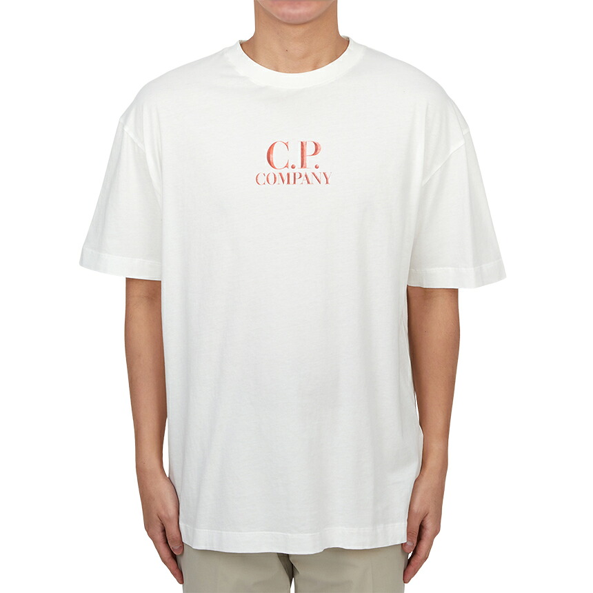 【3%オフクーポン配布中】 CP COMPANY シーピーカンパニー メンズ 半袖Tシャツ 18CMTS141A 005100W 103|LUXBOY店