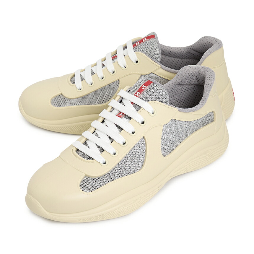 【3%オフクーポン別れ別れ中】 PRADA プラダ メンズ スニーカー 4E6500 LLJ F0242