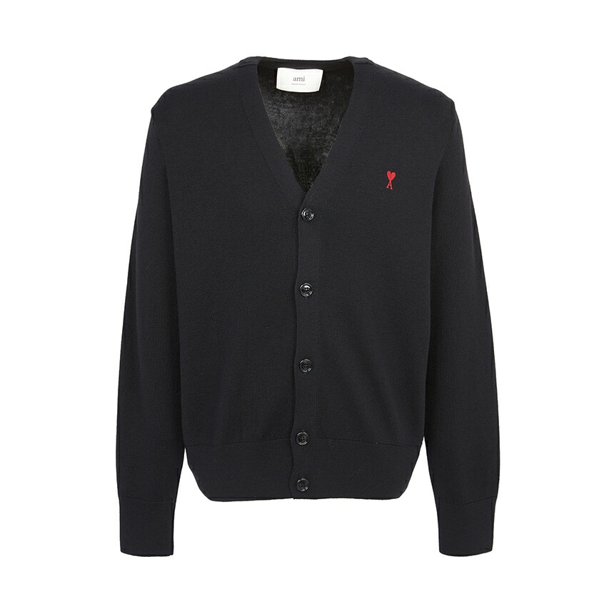 【3%オフクーポン配布中】 AMI アミ メンズ カーディガン HKC361 001 009｜LUXBOY店