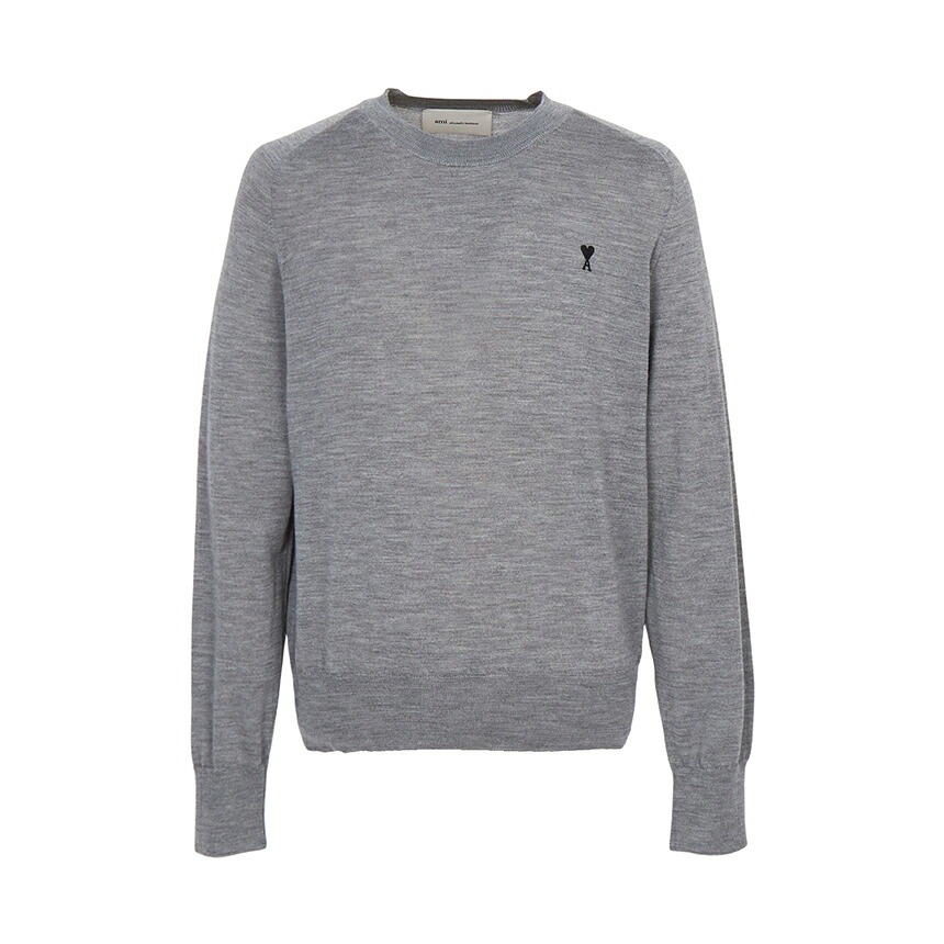 【3%オフクーポン配布中】 AMI アミ メンズ ニット HKS866 KN0039 0504｜LUXBOY店