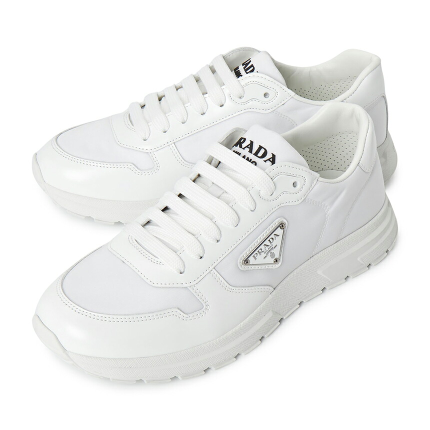 【3%オフクーポン別れ別れ中】 PRADA プラダ メンズ スニーカー 2EE443 3LF5 F0009