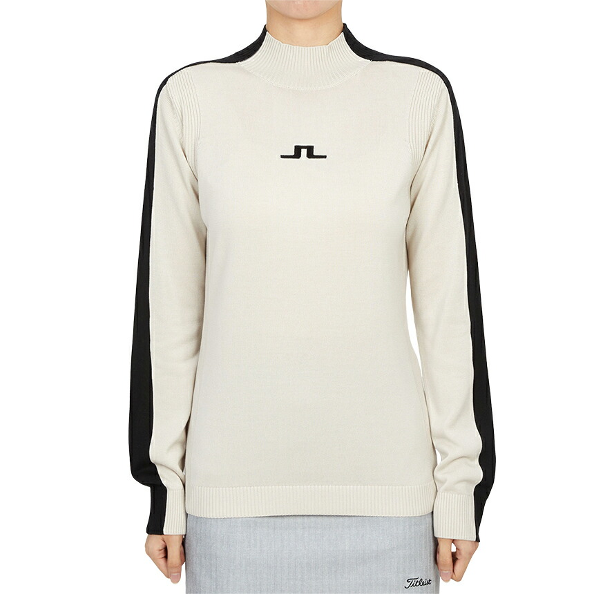 【3%オフクーポン離れ離れ中】 J.LINDEBERG ジェイリンドバーグ レディース 編み物 GWKW12895 U029