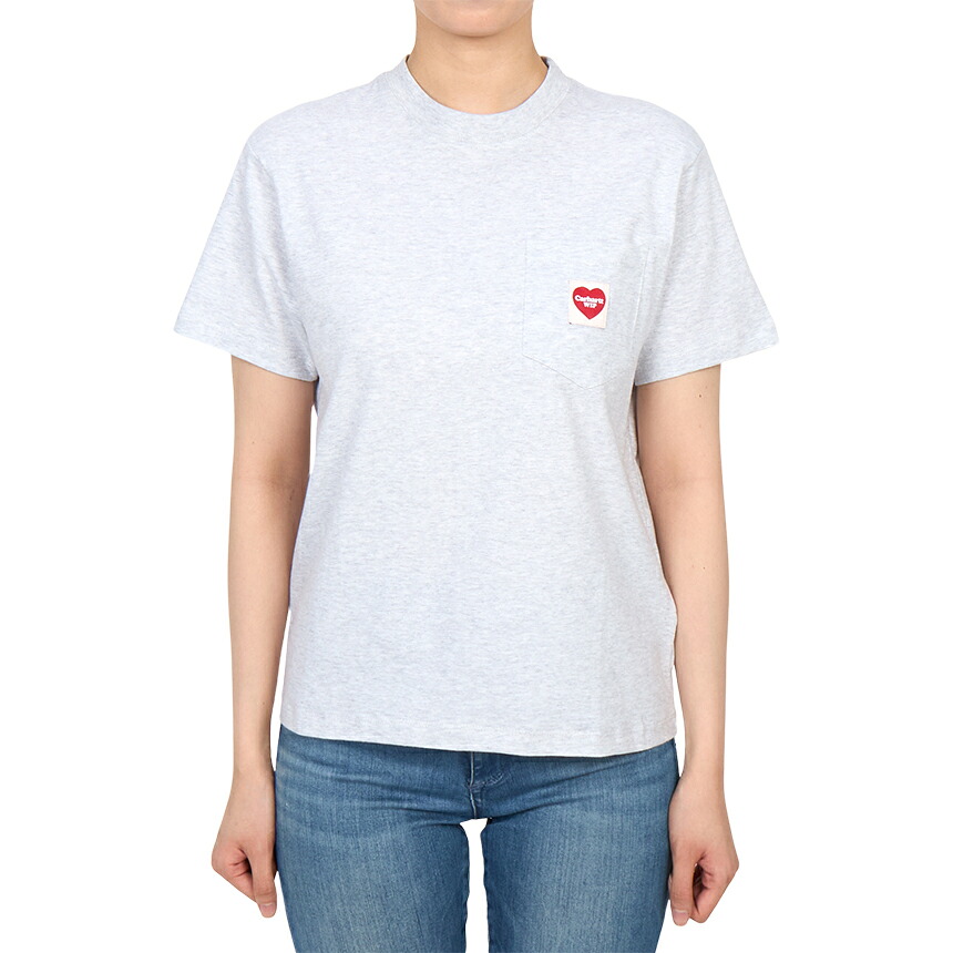 【3%オフクーポン別れ別れ中】 CARHARTT WIP 鉄道車両ハート形 WIP レディース 半袖プルオーバー I032180 3QIXX