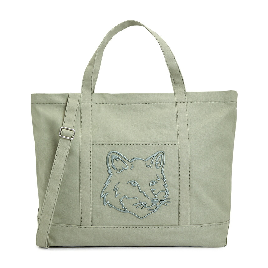 【3%オフクーポン配布中】 MAISON KITSUNE メゾン キツネ 男女兼用 トートバッグ LW05105WW0107 0094｜LUXBOY店