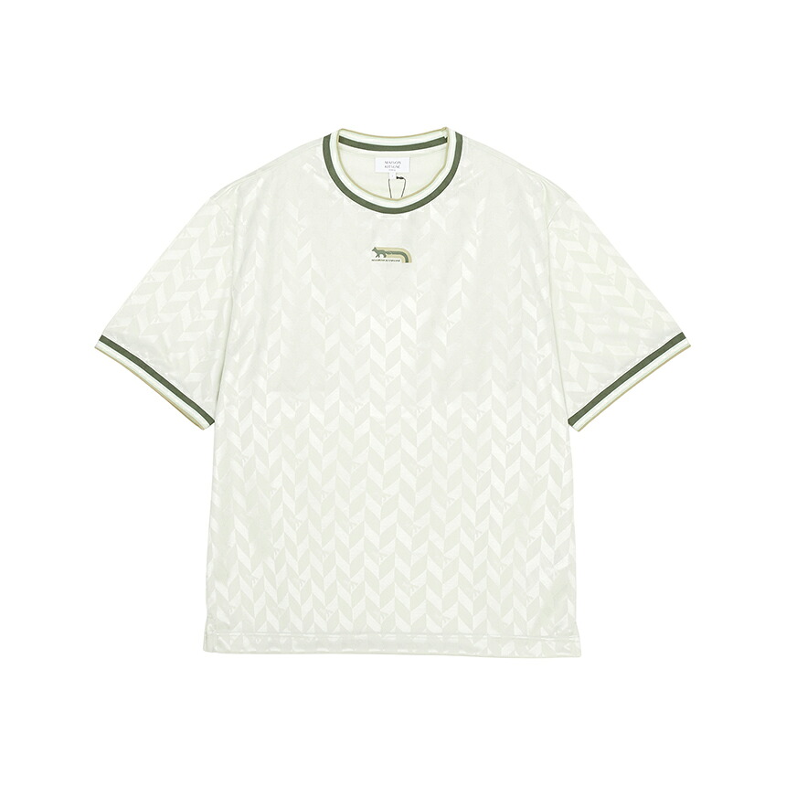 【3%オフクーポン配布中】 MAISON KITSUNE メゾン キツネ メンズ 半袖Tシャツ OM00118KJ7021 0170｜LUXBOY店