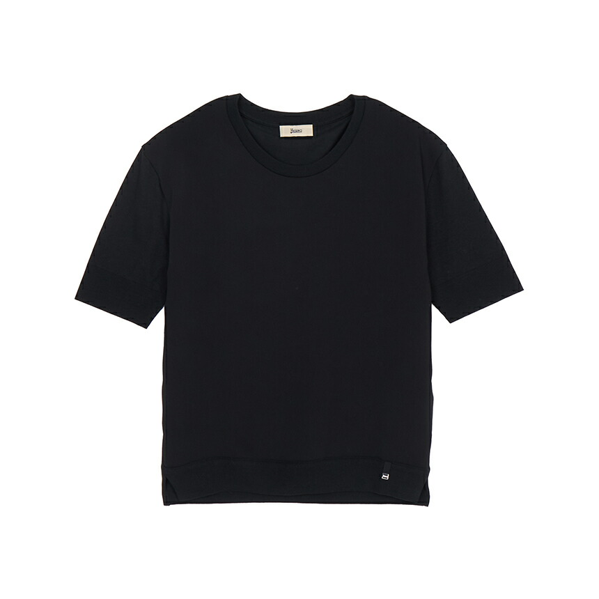 【3%オフクーポン離れ離れ中】 HERNO 地獄ノ レディース 半袖プルオーバー JG000302D 52056 9300