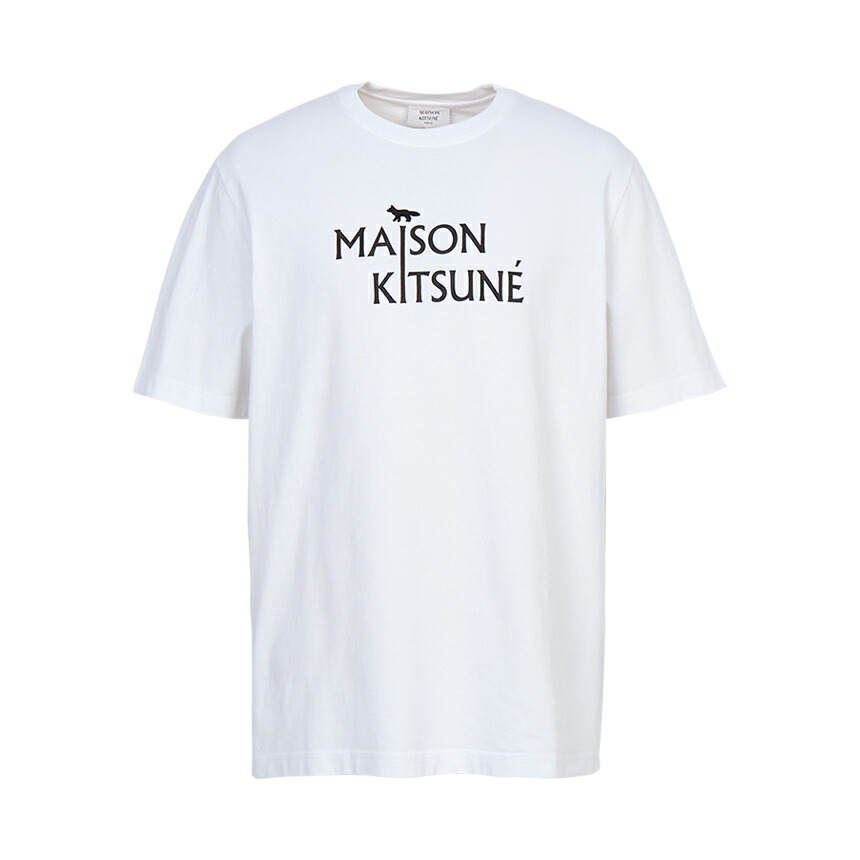 【3%オフクーポン配布中】 MAISON KITSUNE メゾン キツネ メンズ 半袖Tシャツ PM00115KJ7025 P100｜LUXBOY店