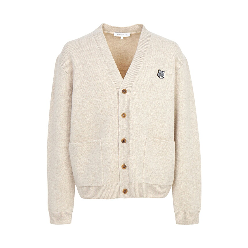 【3%オフクーポン配布中】 MAISON KITSUNE メゾン キツネ メンズ カーディガン PM00510KT1180 0335｜LUXBOY店