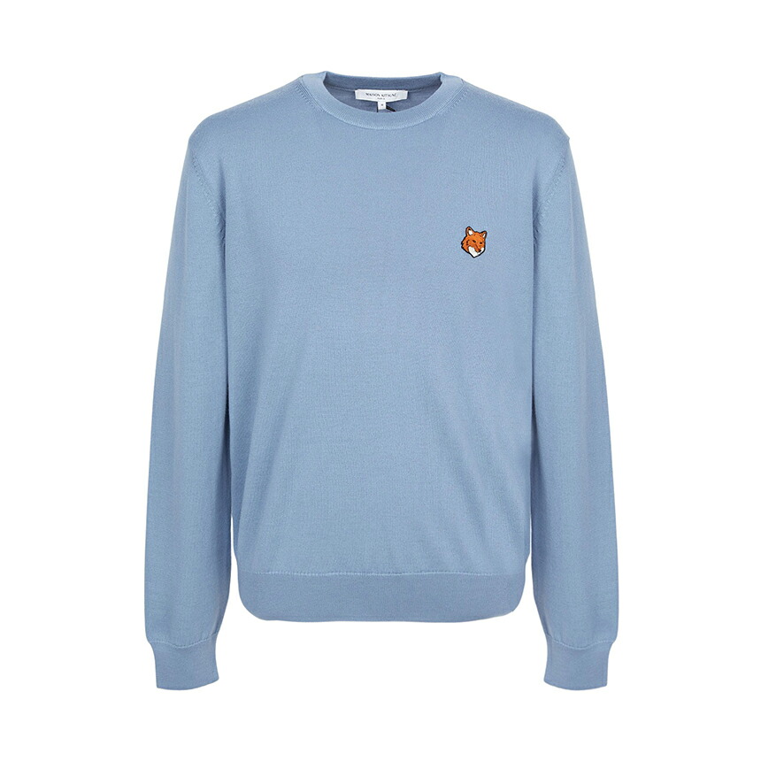 【3%オフクーポン散り散り中】 MAISON KITSUNE 住み家 稲荷 メンズ 編み物 PM00801KT1181 0331