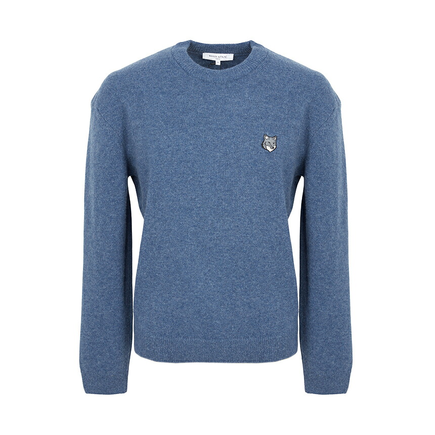 【3%オフクーポン散り散り中】 MAISON KITSUNE 住み家 稲荷 メンズ 編み物 PM00803KT1006 0331