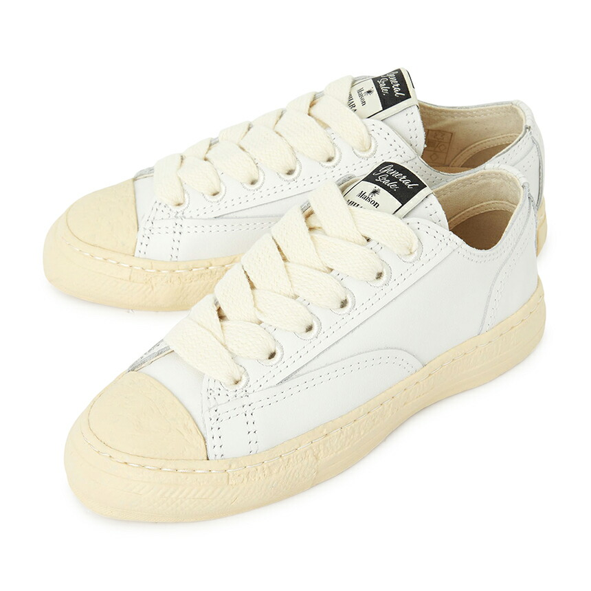 【3%オフクーポン別れ別れ中】 MAISON MIHARA YASUHIRO メゾンミハラヤスヒロ メンズ スニーカー S14FW714 WHITE