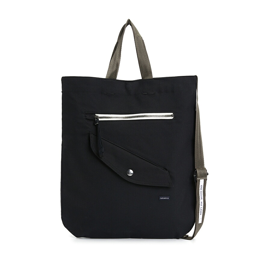 【3%オフクーポン配布中】 NANAMICA ナナミカ 男女兼用 ショルダーバッグ S25FU041E BLACK｜LUXBOY店 16,575円