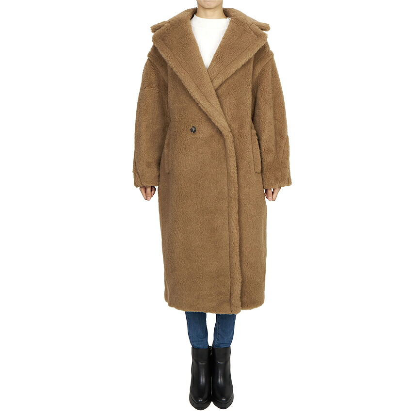 【3%オフクーポン離れ離れ中】 MAX MARA マックスマーラ レディース 厚地の外套 TEDDY 001 2521016082 レディースファッション-コート・ジャケット